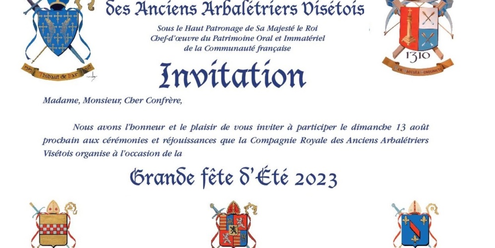 Fête d’aout 2023 🗓 🗺