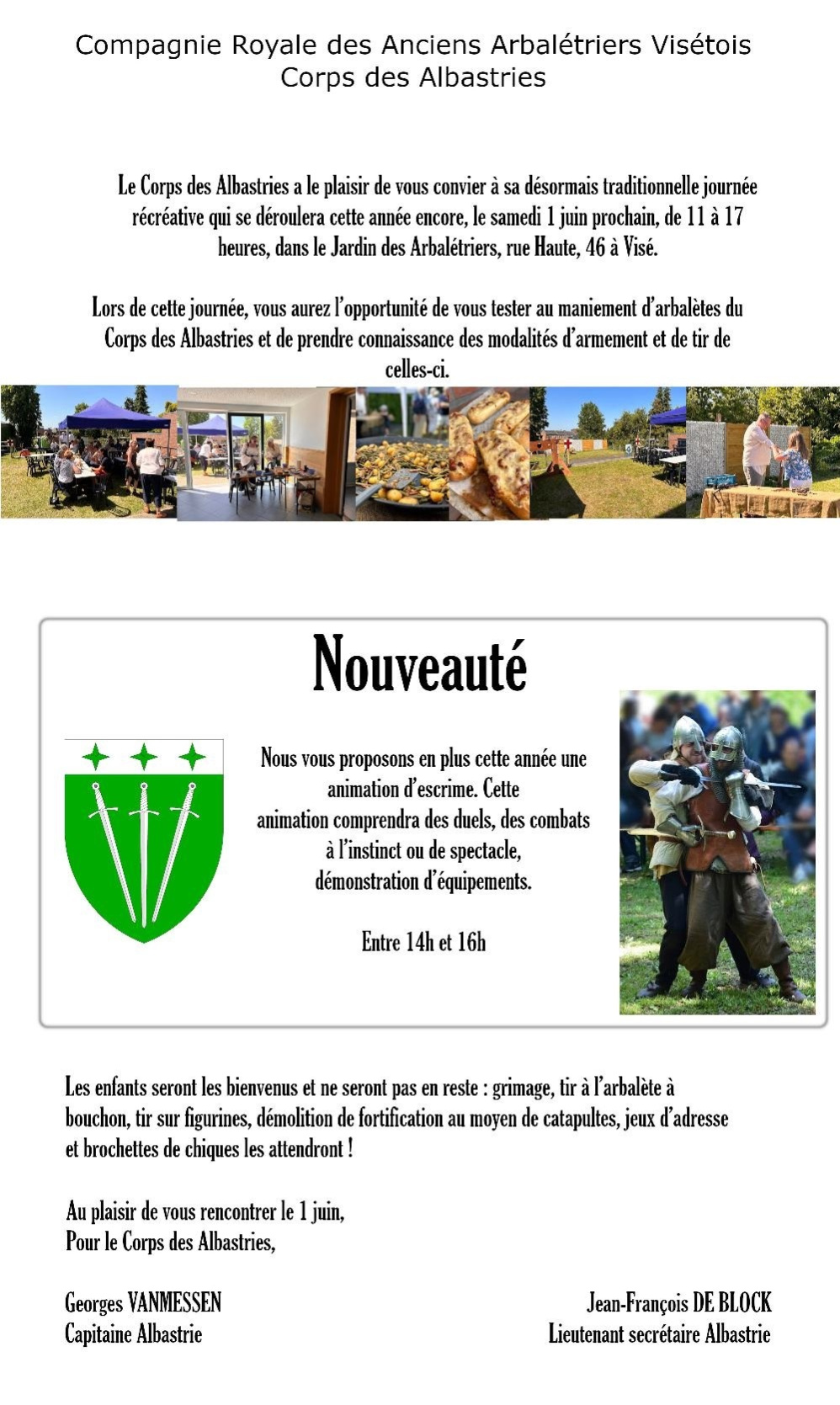 Fête des Albastries 2024 – Samedi 1 juin à 11h00 🗓 🗺