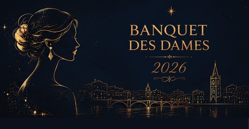 Banquet des Dames – Samedi 3 octobre 2026 à 19h30 🗓 🗺